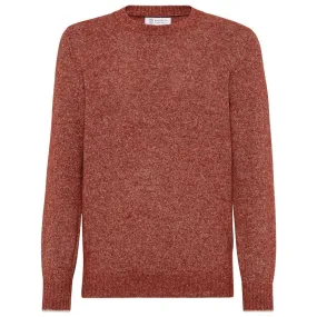 Brunello Cucinelli Sweaters Coral Red