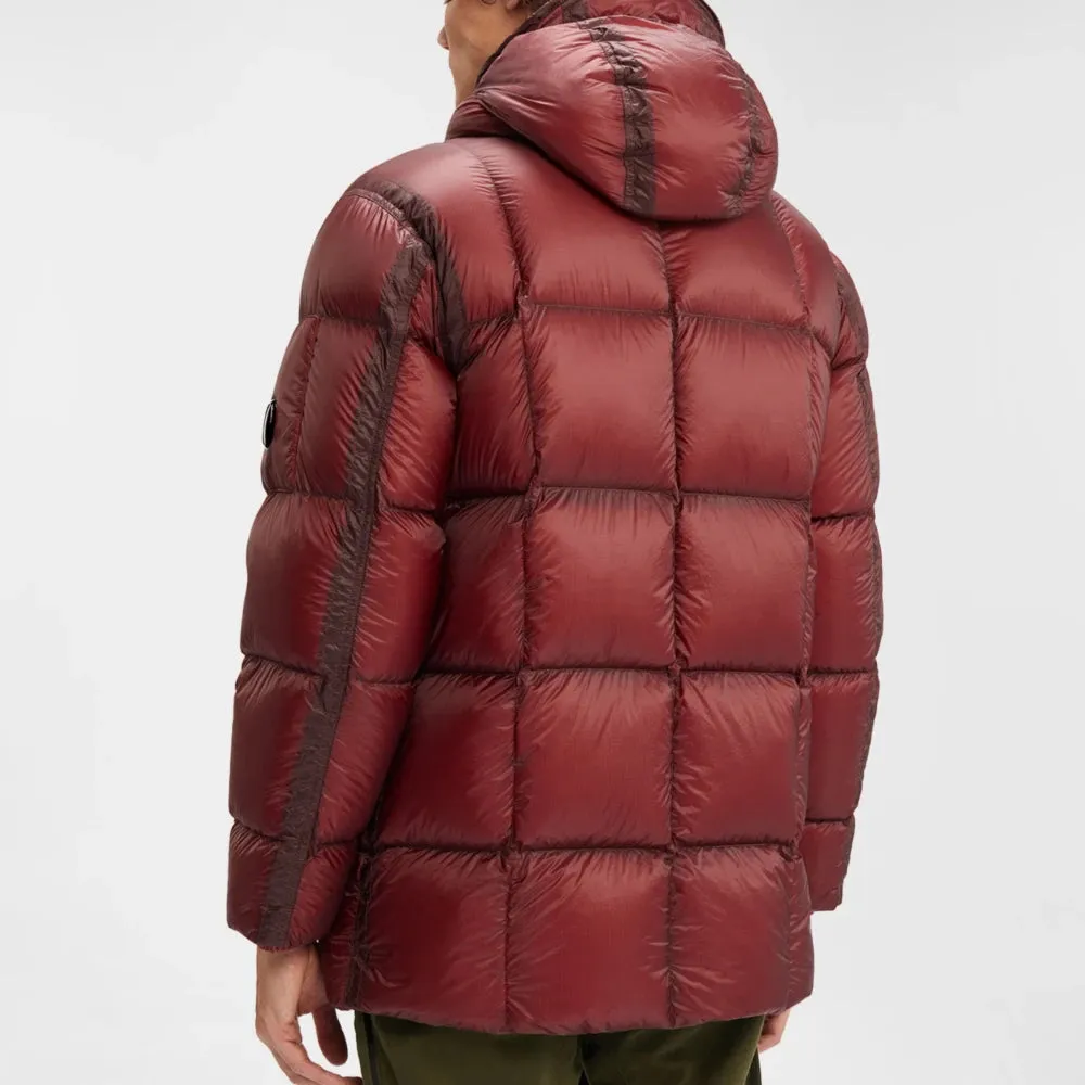 Cp Company D.D Shell Down Parka In Red