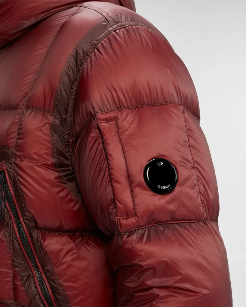 Cp Company D.D Shell Down Parka In Red