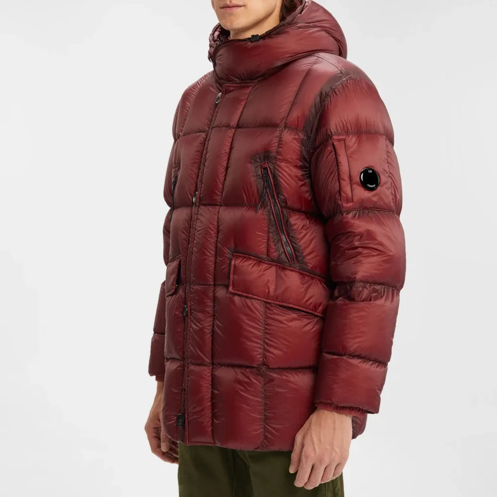 Cp Company D.D Shell Down Parka In Red