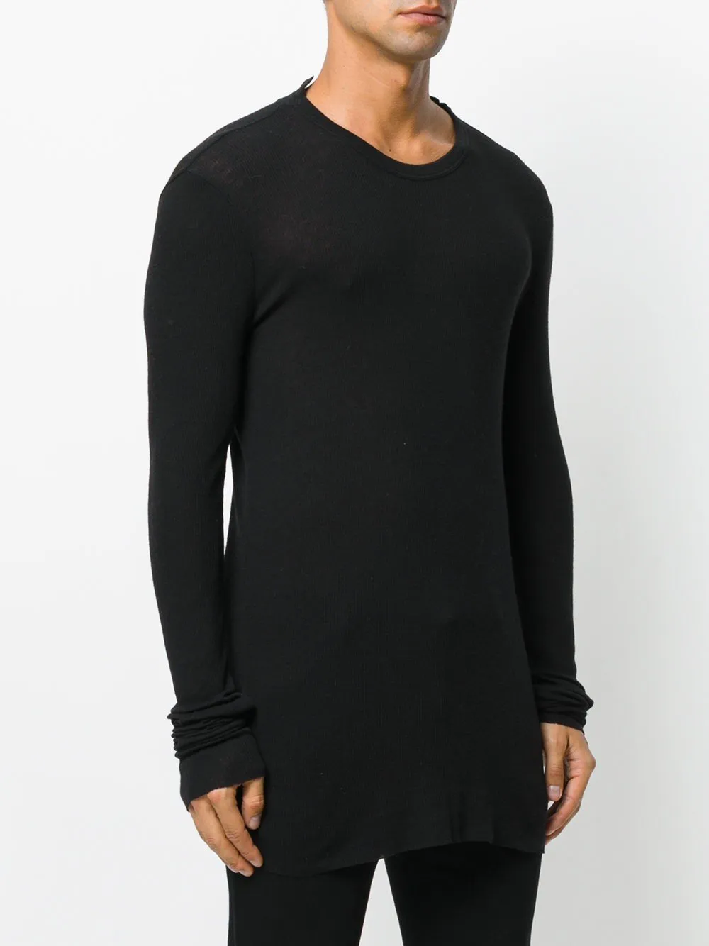 Elongated Sleeves Jumper