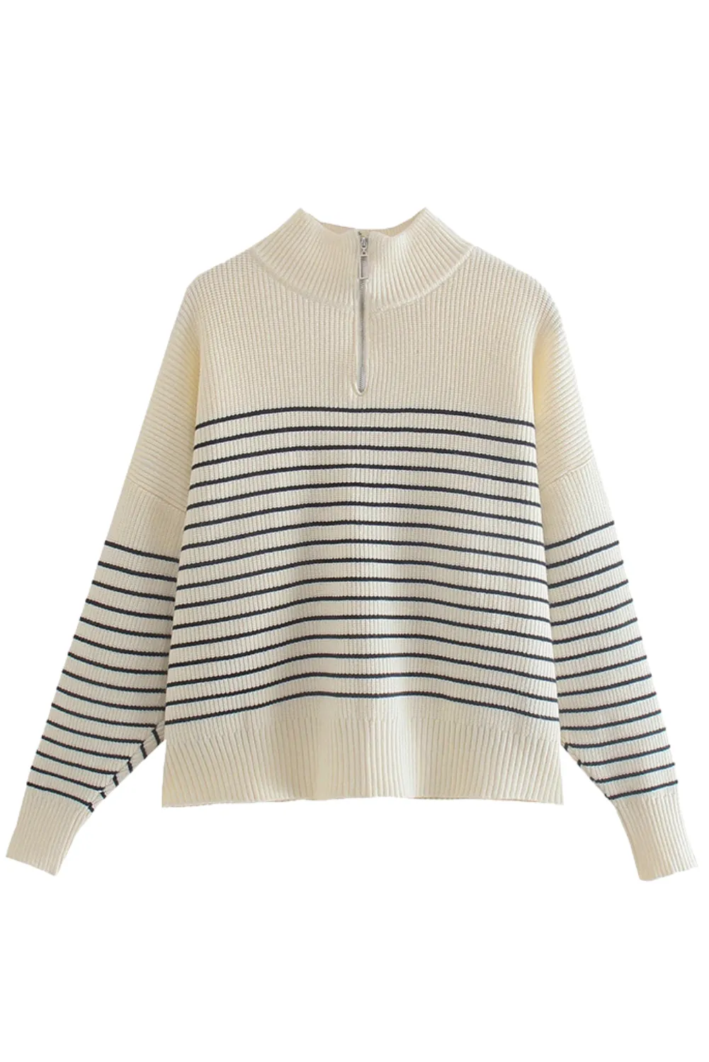 'Josephine' Striped Knitted Sweater