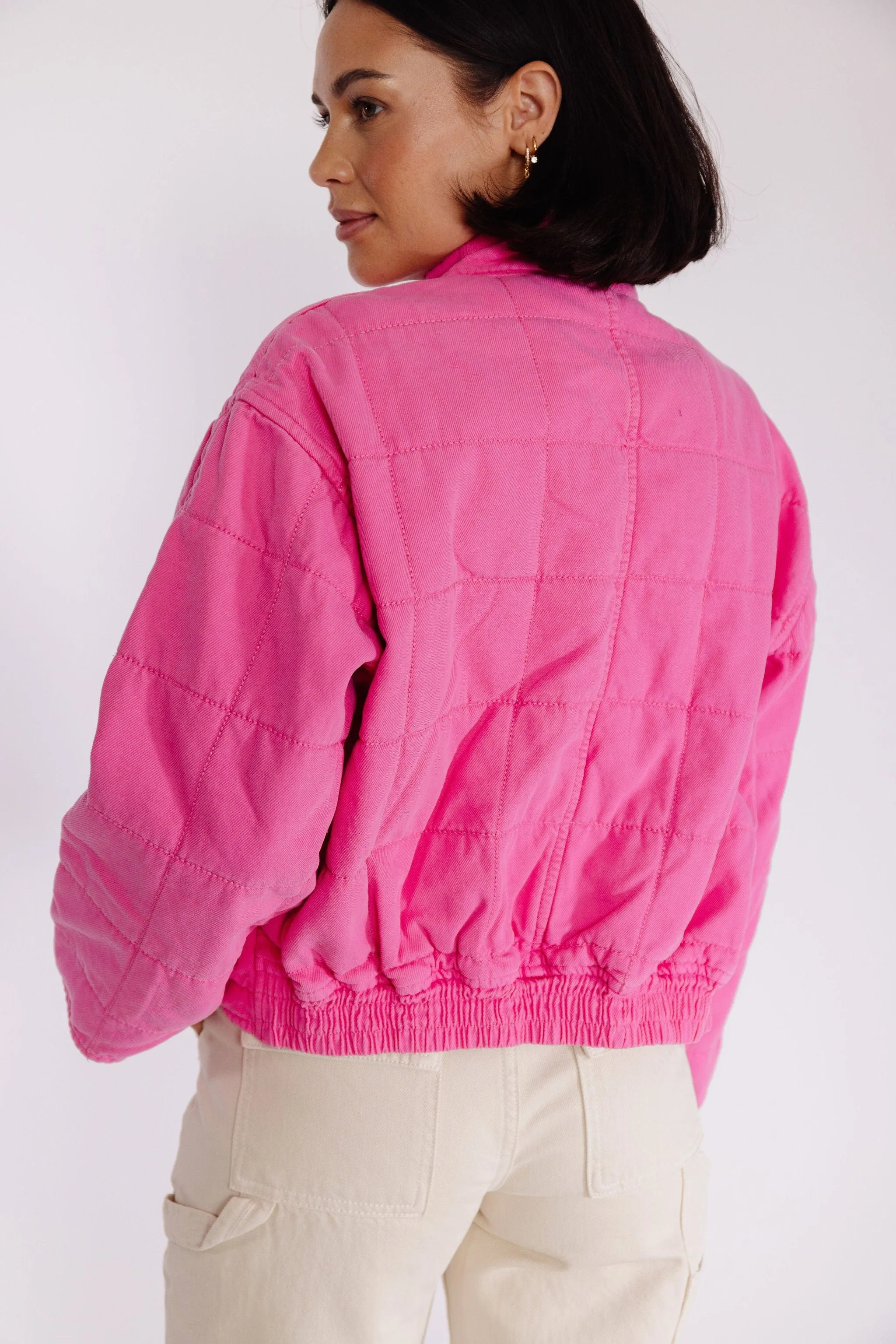 Josie Jacket in Bright Pink