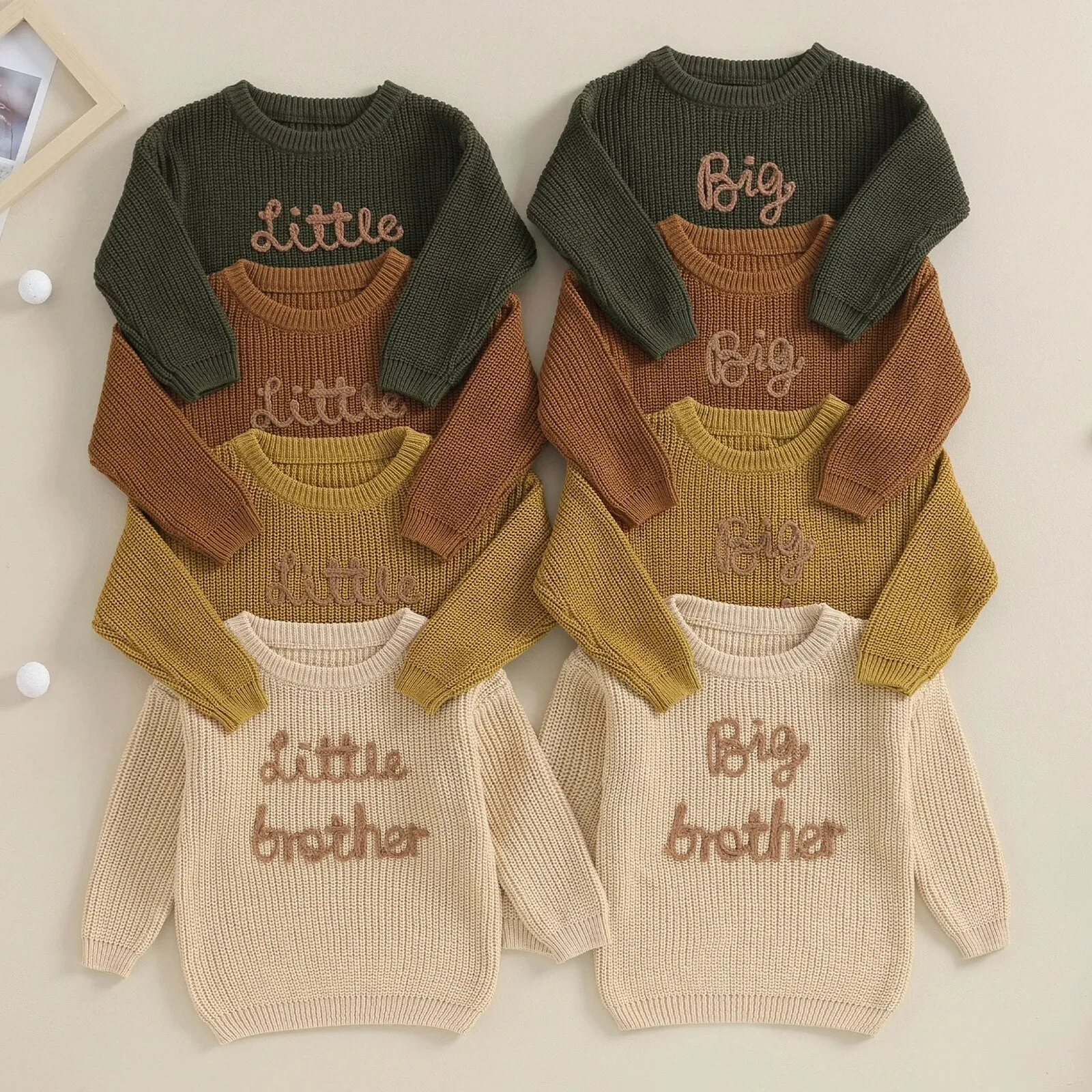 LITTLE/BIG BROTHER Knitted Sweater