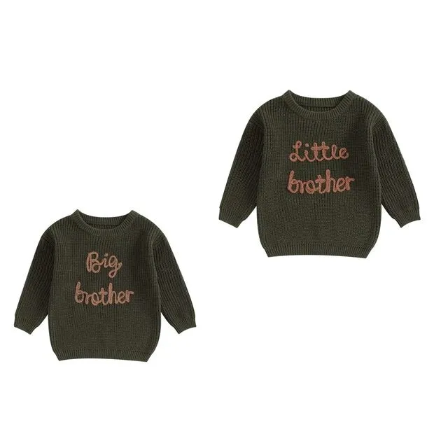 LITTLE/BIG BROTHER Knitted Sweater