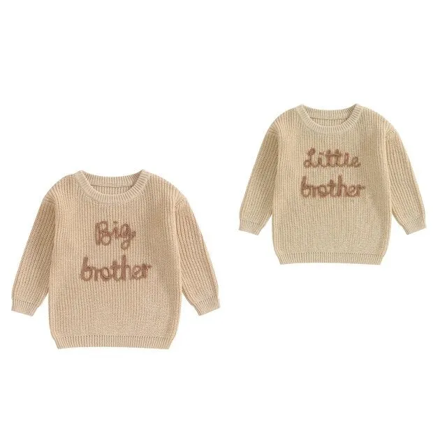 LITTLE/BIG BROTHER Knitted Sweater