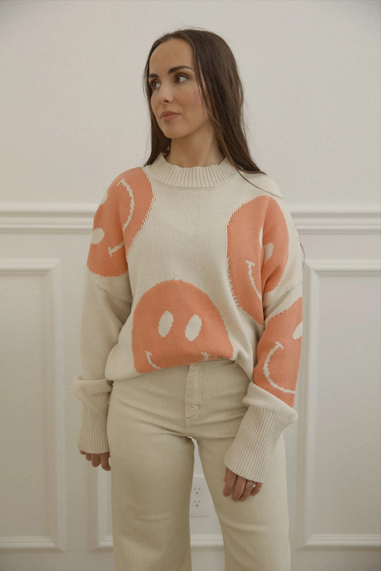 Lola Smiley Face Sweater