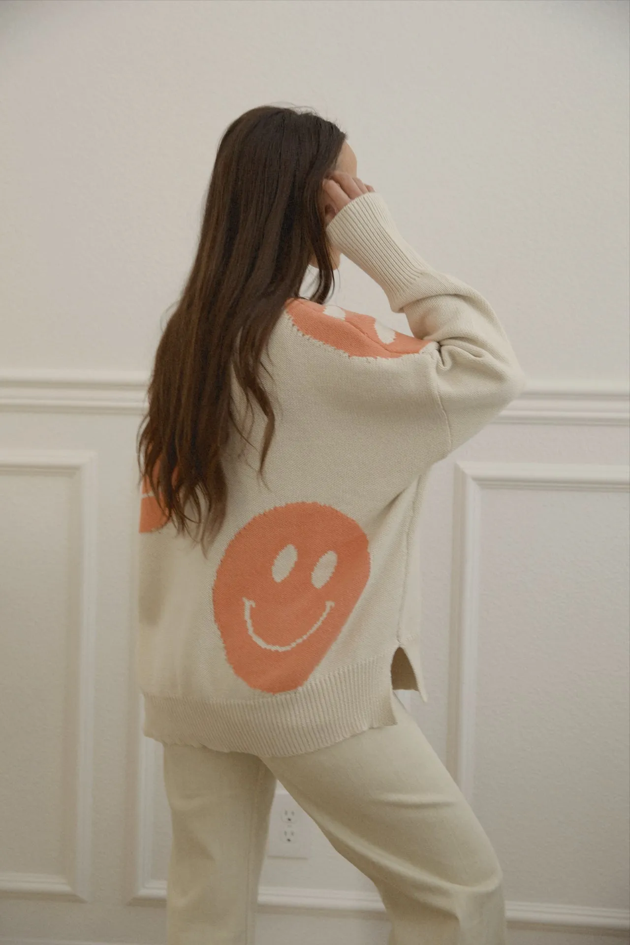 Lola Smiley Face Sweater