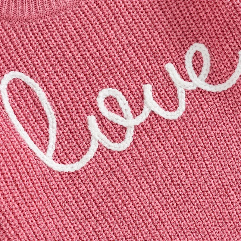 LOVE Knitted Sweatshirt