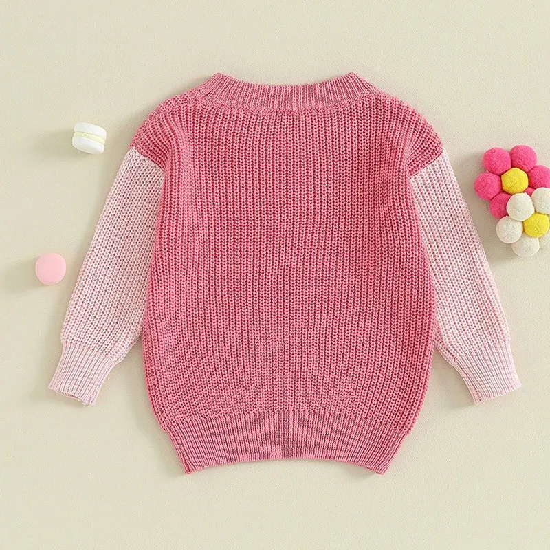 LOVE Knitted Sweatshirt