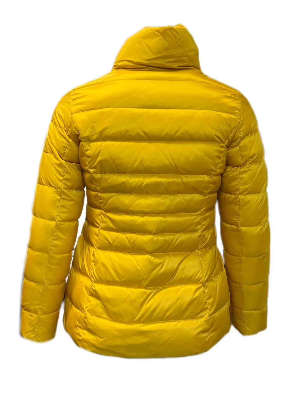 Marina Rinaldi Women's Yellow Papiro Quilted Jacket Size 8W/17 NWT