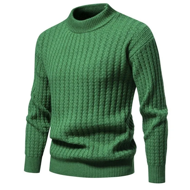 Men's Knitted Round Neck Fashionable Sweaters