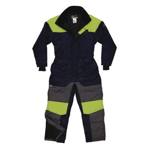 N-ferno 6475 Insulated Freezer Coverall, 5x-large, Navy