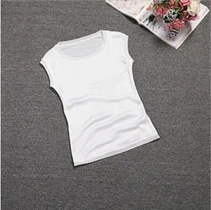 New Casual Chiffon Silk Blouse Slim Sleeveless Tops Blouses