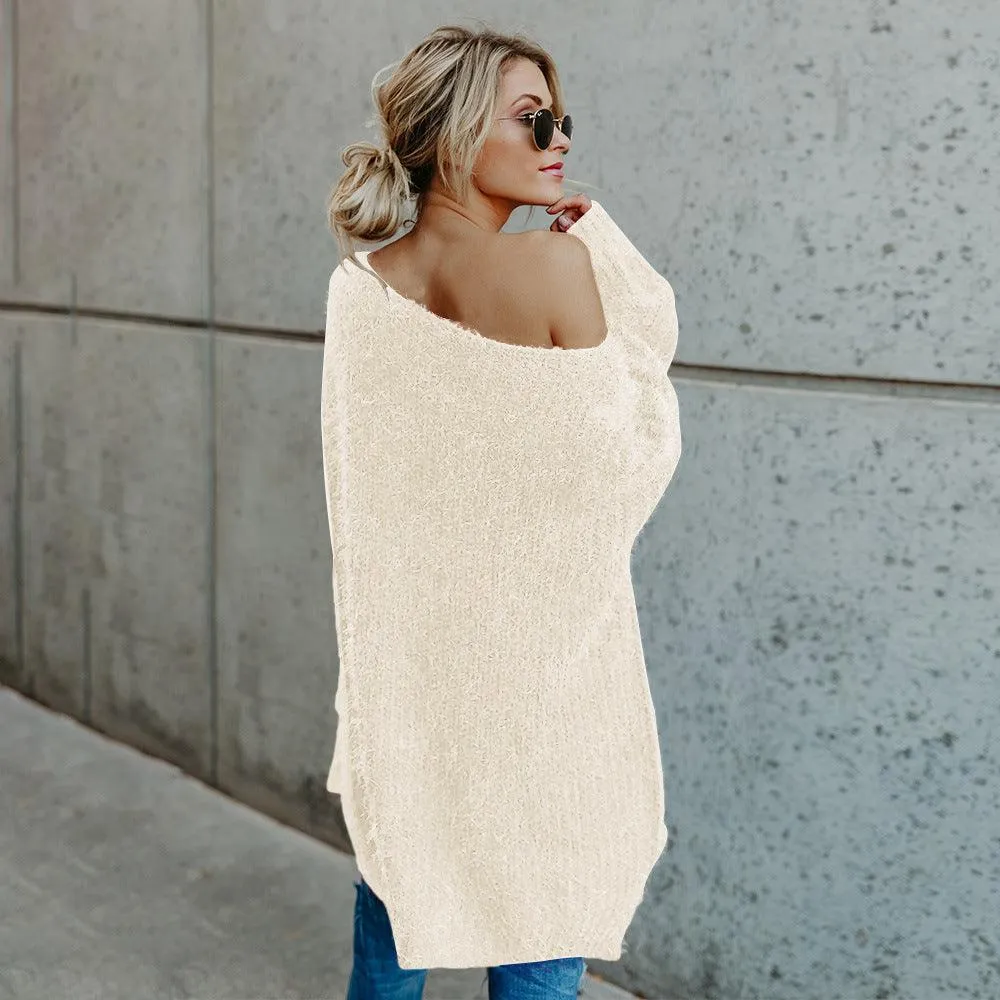 OVERSIZED LONG PULLOVER