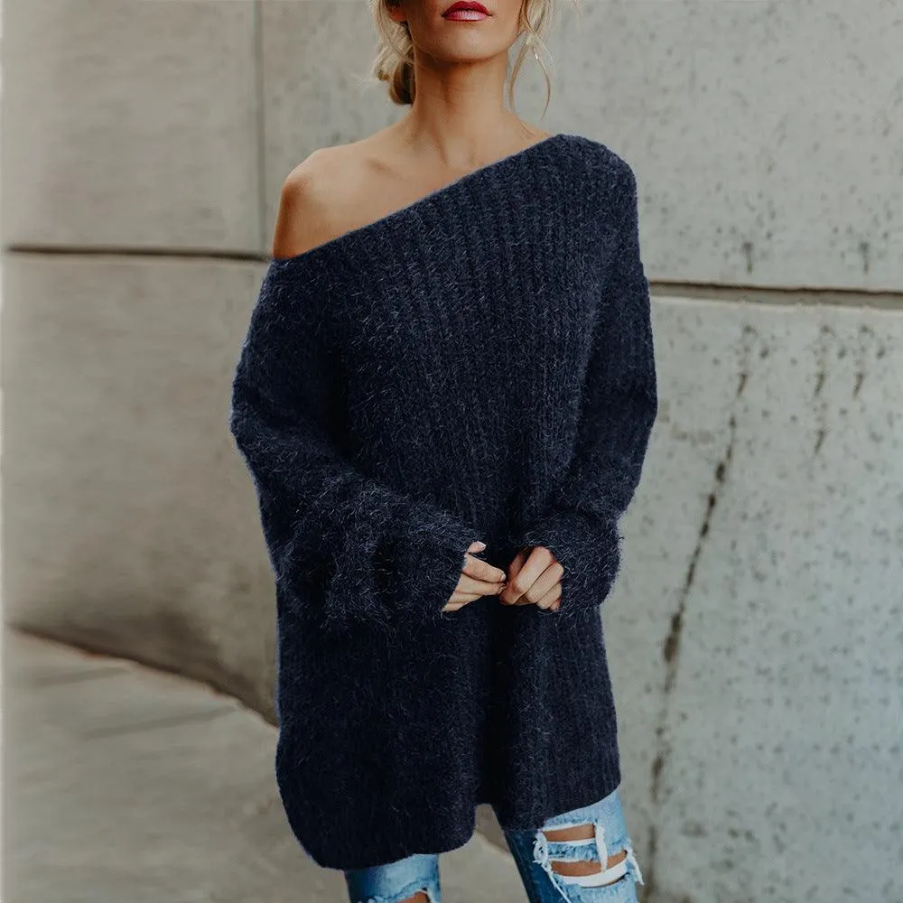 OVERSIZED LONG PULLOVER