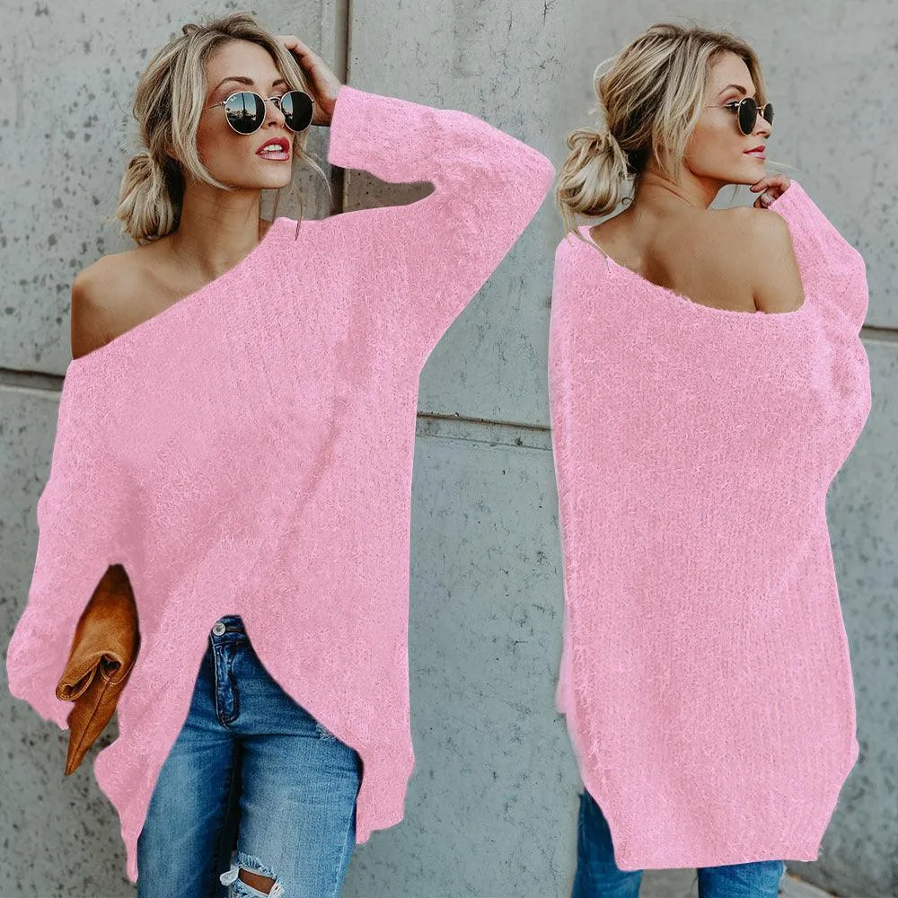 OVERSIZED LONG PULLOVER