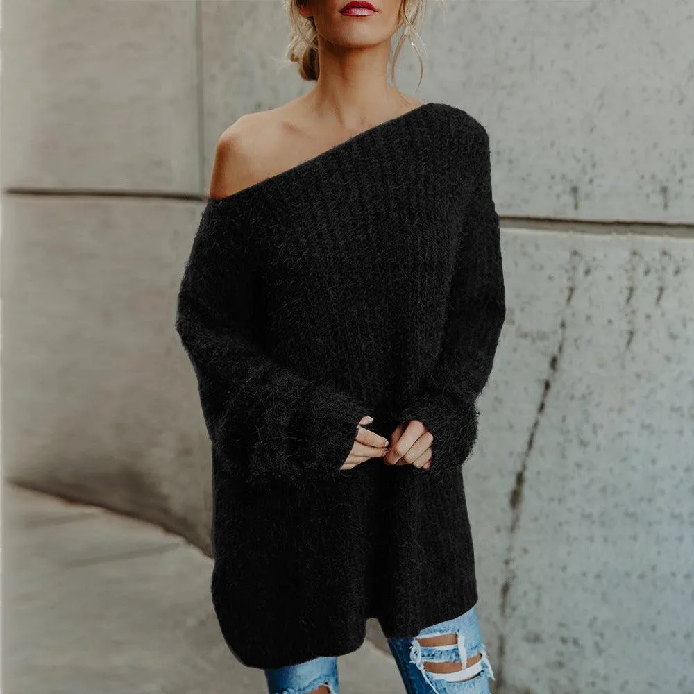 OVERSIZED LONG PULLOVER