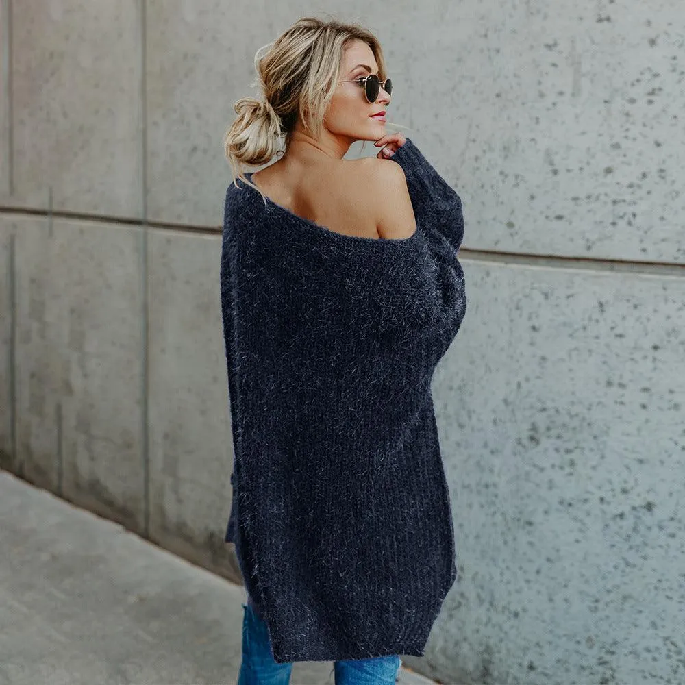 OVERSIZED LONG PULLOVER