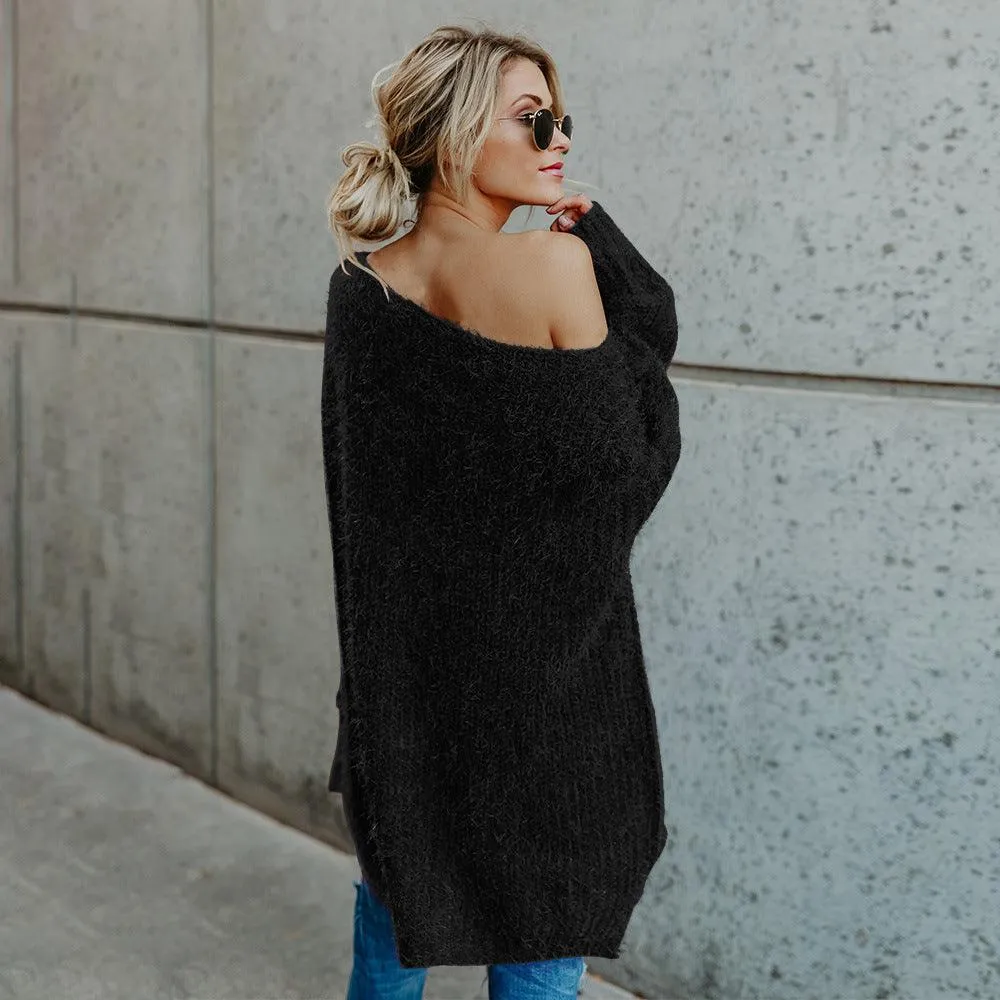 OVERSIZED LONG PULLOVER