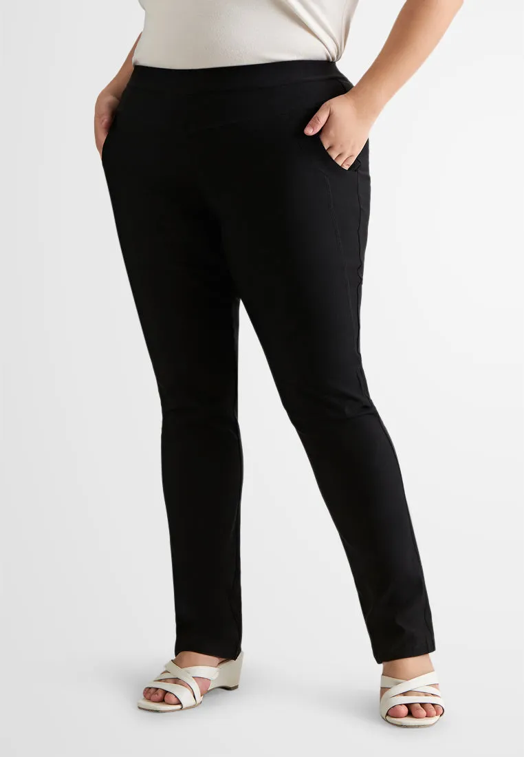 Queenie FLEXI Skinny Pants - Black