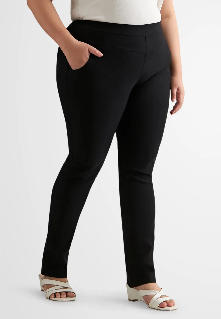 Queenie FLEXI Skinny Pants - Black