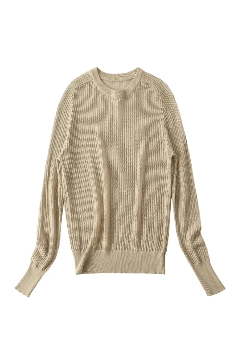 'Savannah' Long Sleeved Thin Knitted Sweater (3 Colors)