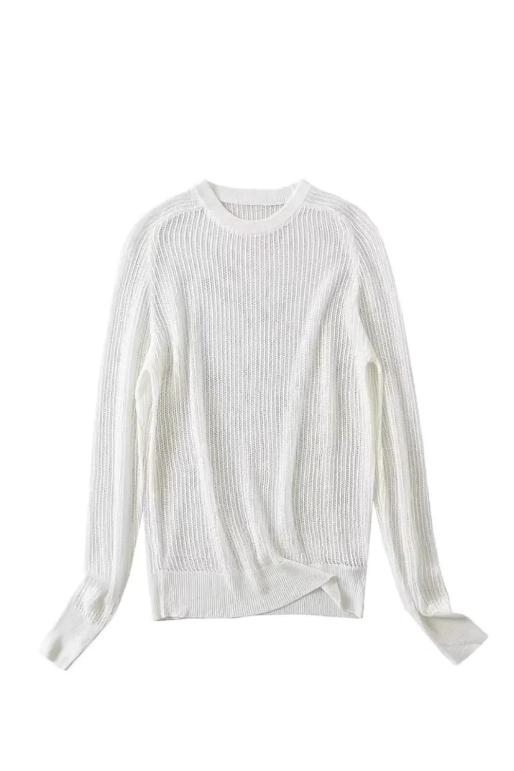 'Savannah' Long Sleeved Thin Knitted Sweater (3 Colors)