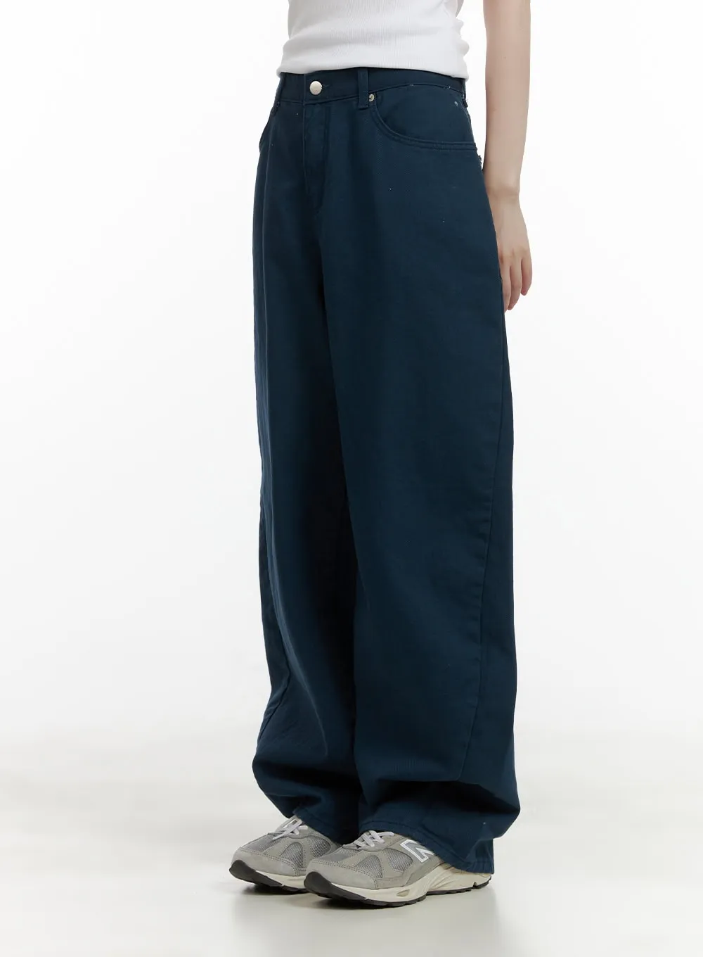 Structured Wide-Leg Pants CU407