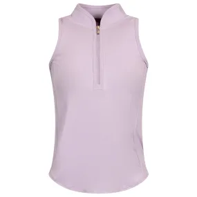 Womens SL Vesta Mock Neck Top Lavender Mist - AW24