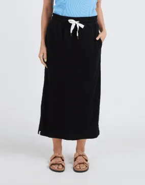 Xanthe Rib Skirt - Black